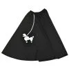 POODLE SKIRT BLACK 1 SZ ADULT -Magic Costume World ac252bk