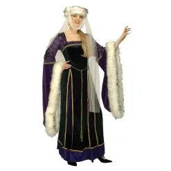 MEDIEVAL LADY ADULT SMALL 2 6