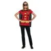 ROBIN SEXY SHIRT LARGE -Magic Costume World ru880477 1