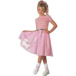 NIFTY FIFTIES COSTUME CHILD SM