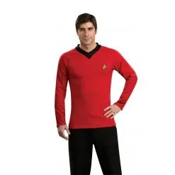 STAR TREK CLASSIC RED SHIRT MD