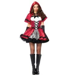 GOTHIC RED ADULT MEDIUM