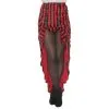 STEAM PUNK SKIRT AD RED/BLACK 2 STEAM PUNK SKIRT AD RED/BLACK -Magic Costume World ur28247 3